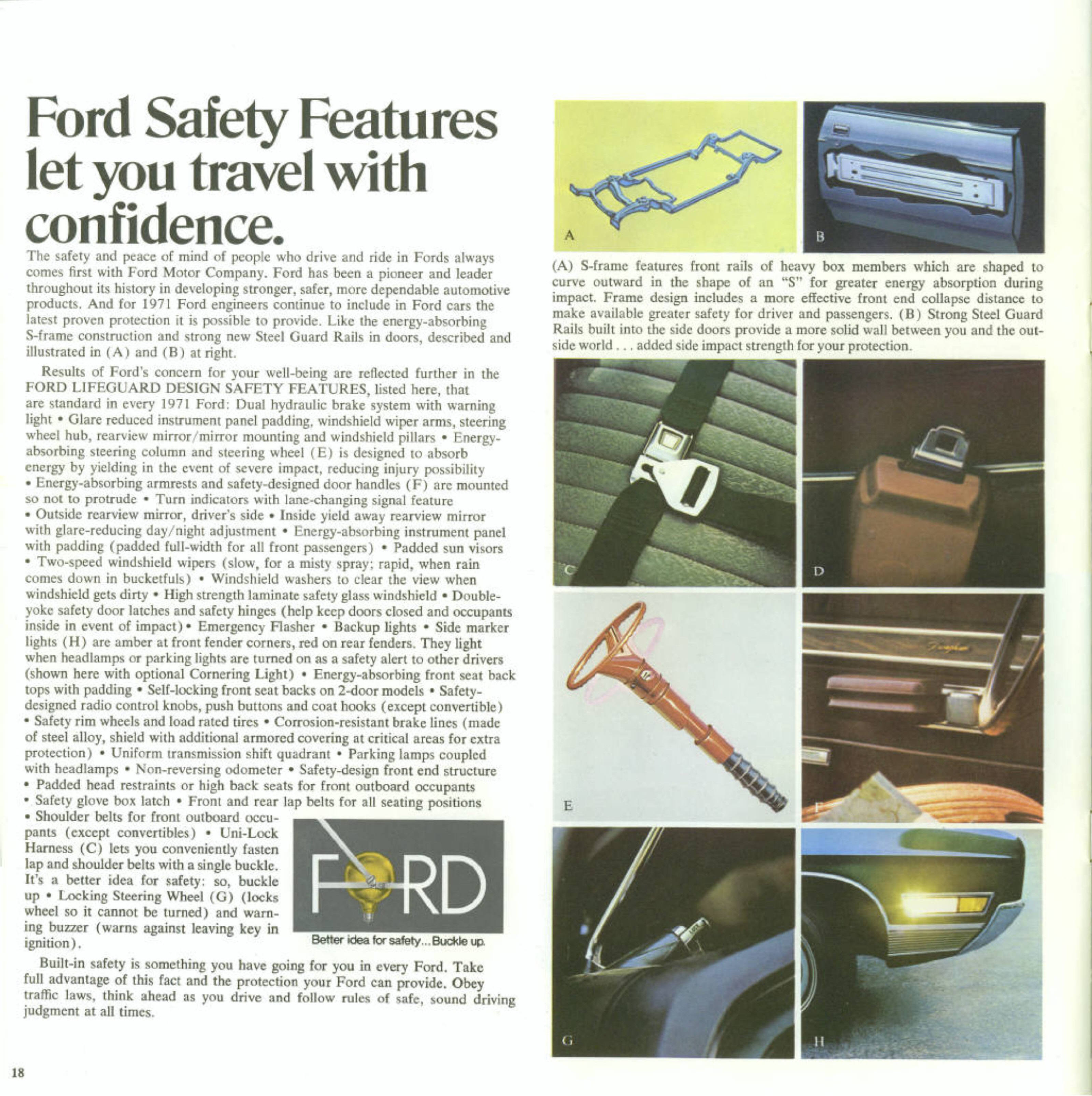 1971 Ford Full-Size Brochure Page 9